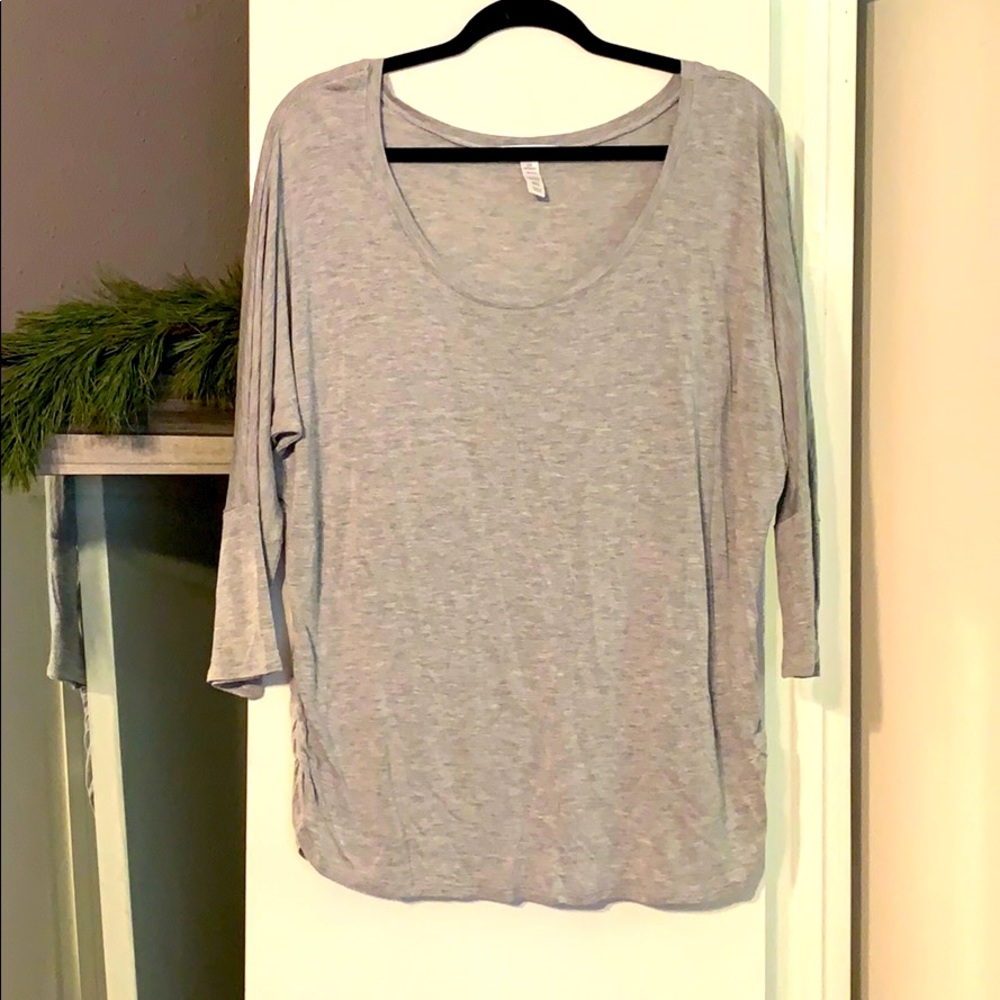 3/4 Sleeve Fitted Top